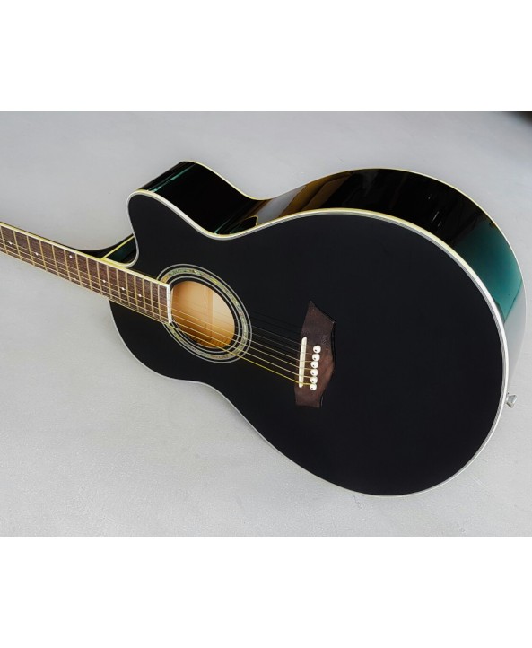 WASHBURN BK W/CUTAWAY
